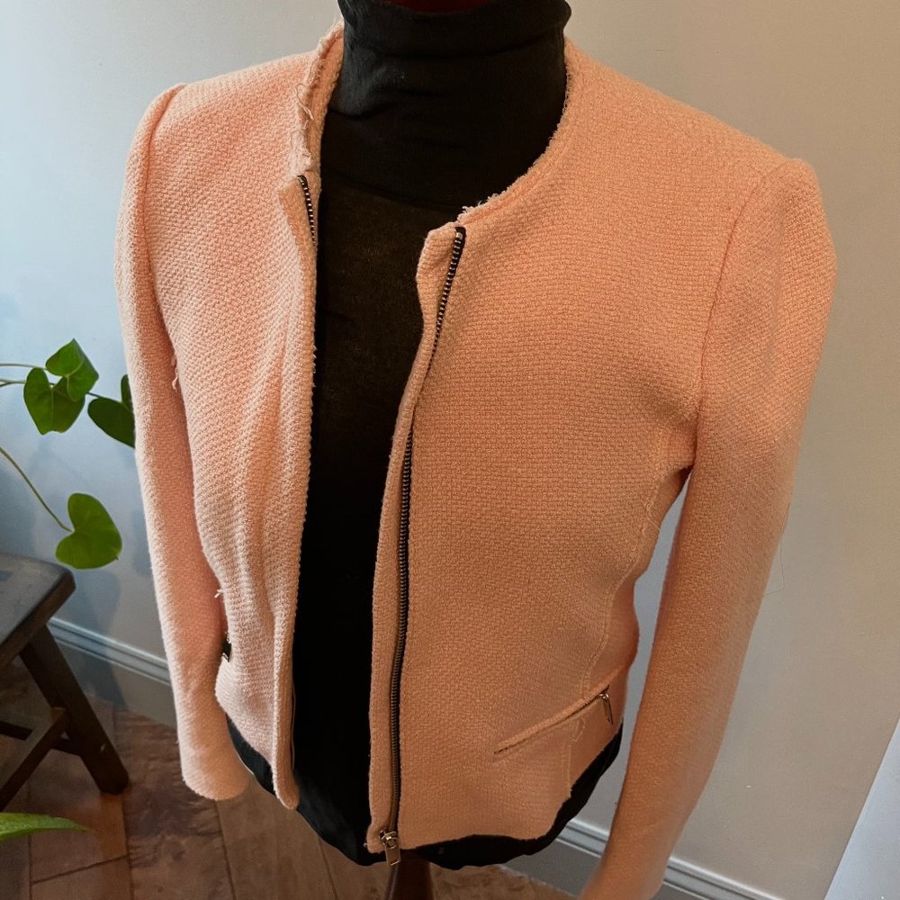 Zara Pink Jacket Small